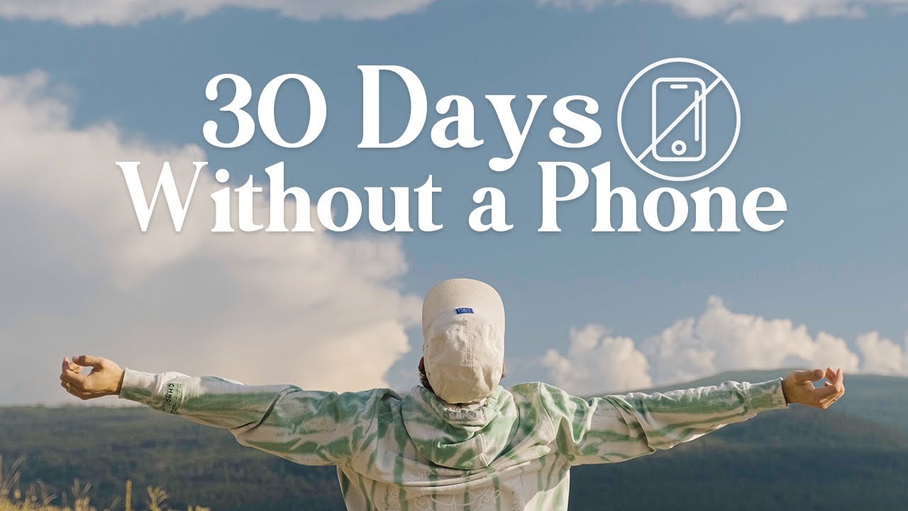 I went a month without my phone and it changed my life.