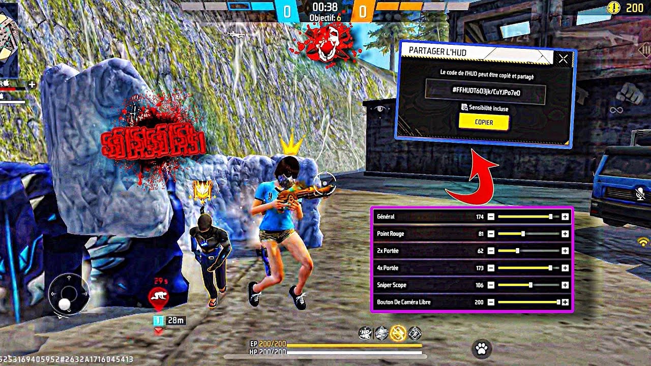 New Fast Settings + Hud Code + Dpi ⚙️⚡️IPhone 13 - Free Fire Highlights 