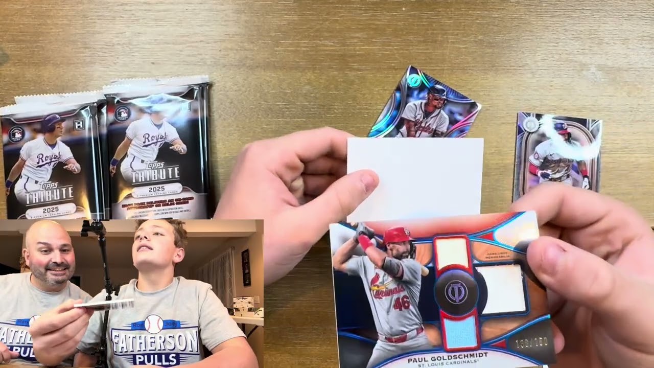 WE LOST IT… Mike Trout Appears in 2025 Topps Tribute 😱 Relic or AUTO?!