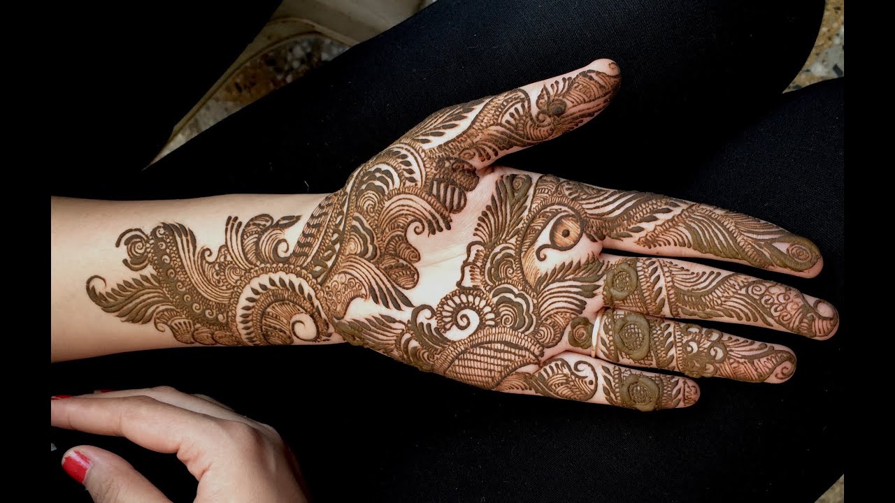 Egyptian Wedding Henna Mehendi 2016-How To Apply Modern Mehndi(Unique)