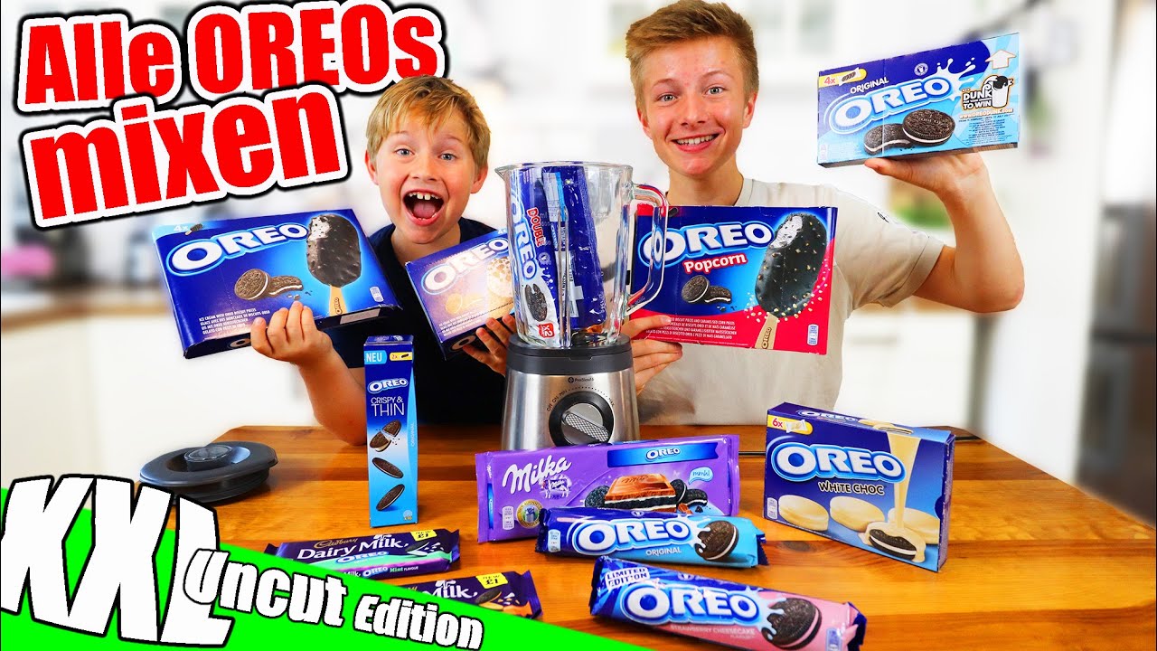 Alle OREO Sorten zusammen mixen 😍🍦🍫🍪  mit   @Ash5ive    @Echtso    @marieland   TipTapTube UNCUT