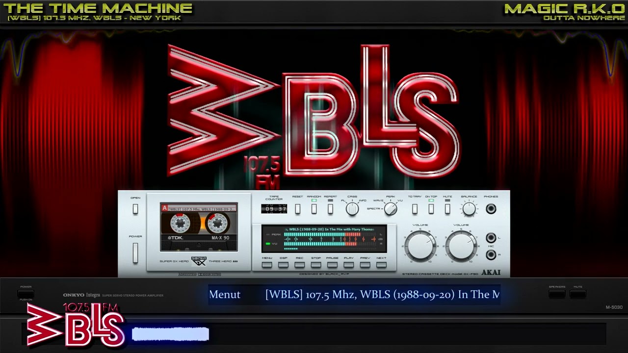 [WBLS] 107.5 Mhz, WBLS (1988-09-20) In The Mix with Mary Thomas & Dj Marley Marl