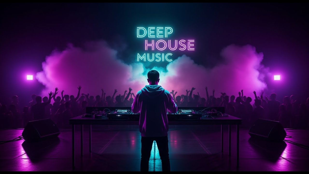 Deep House Night Rhythm 🌙 Deep Bass Beats for Party Nights and EDM Dance Groove