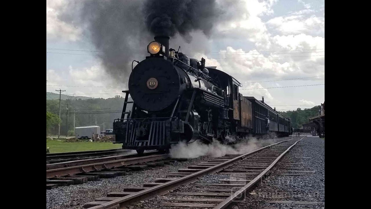 East Broad Top No. 16 - Shrieking for 17 || TSMGL Train Video