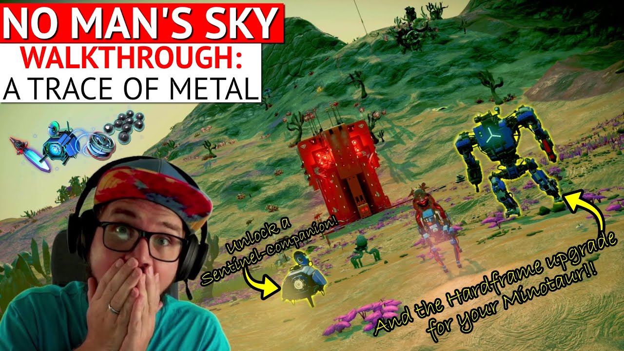 Unlock a Sentinel Pet & ALL Minotaur Hardframe Parts | No Man's Sky