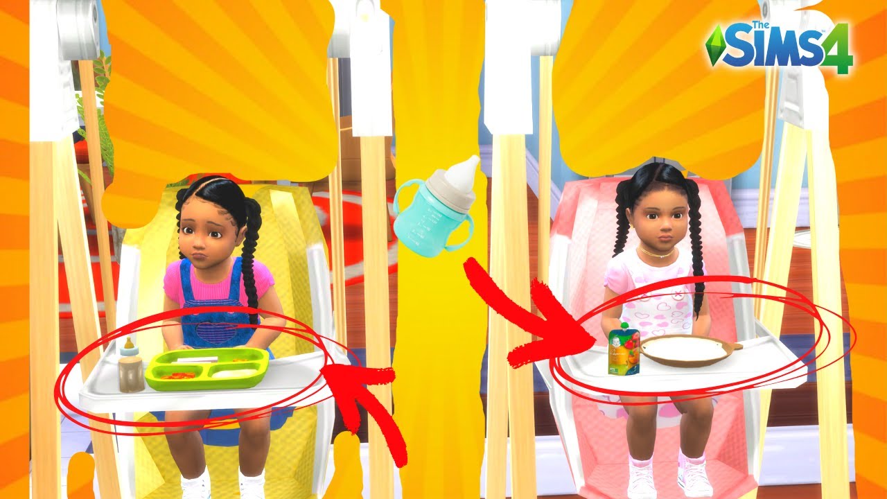 HOW TO GET MORE TODDLER FOODS |The Sims 4 2021
