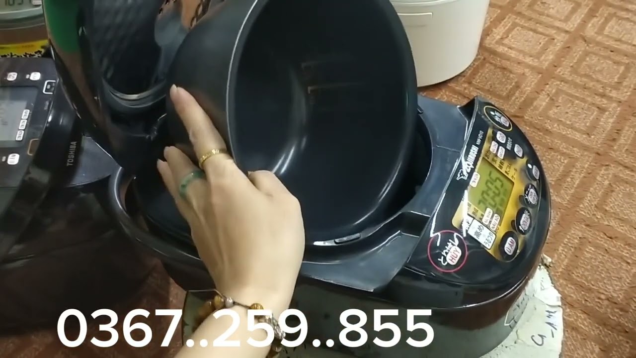 Video báo giá các mẫu nồi cơm Nhật ạ
