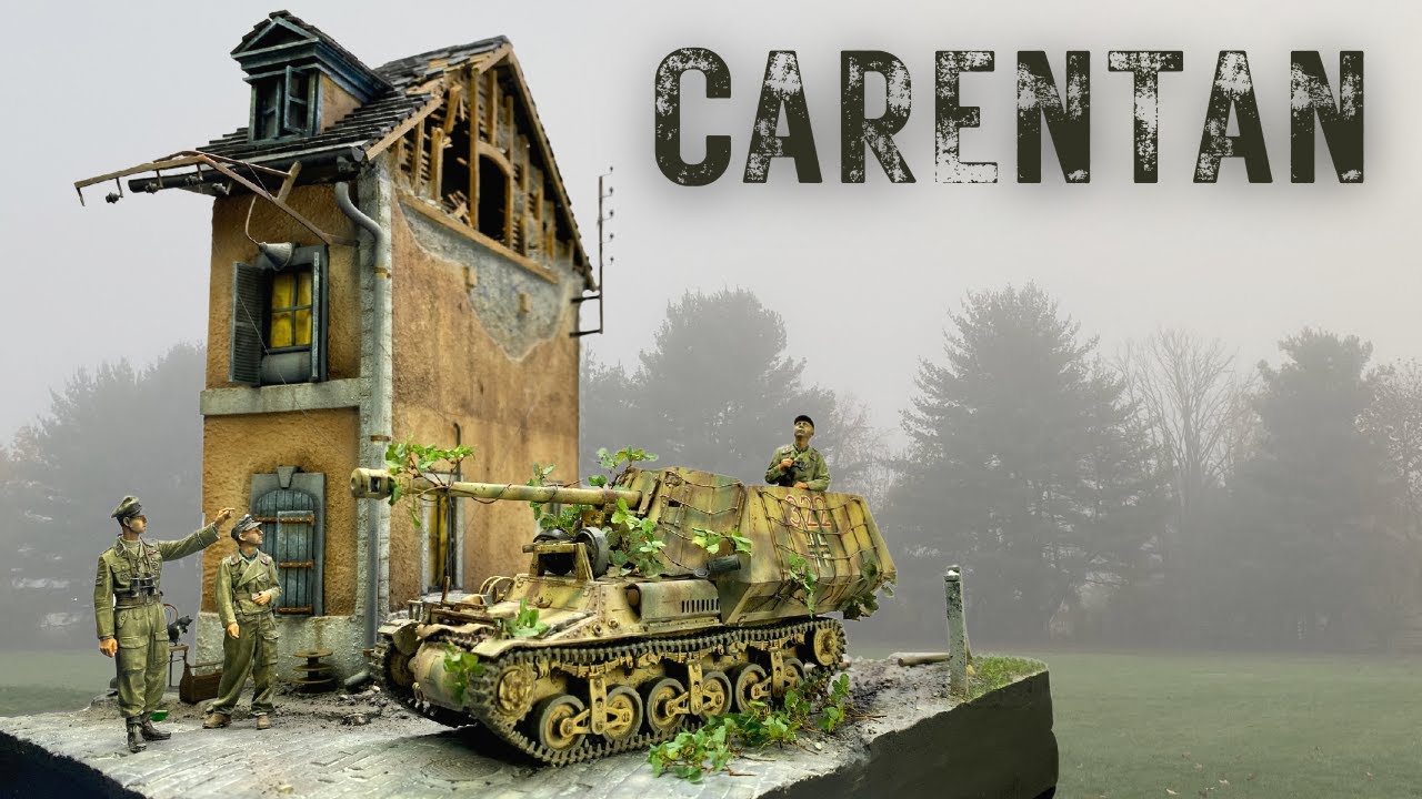 Completing The Marder I Diorama