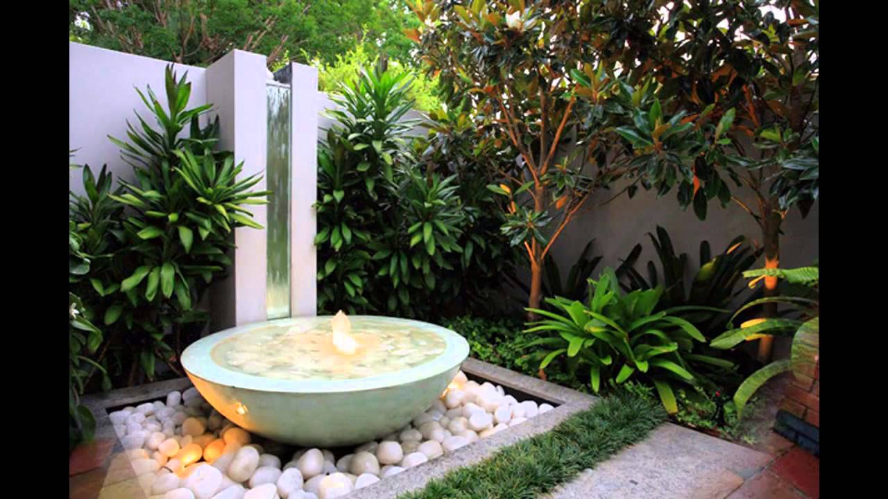 Modern Exotic garden designs ideas