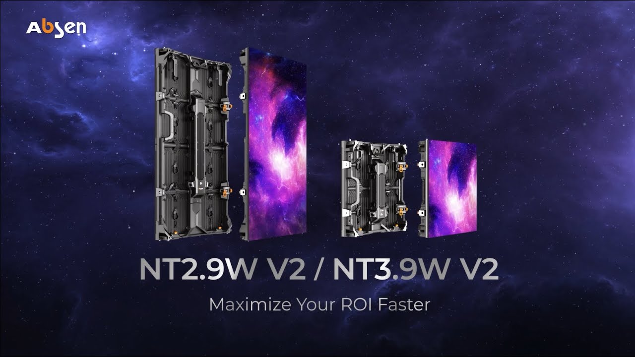 Absen NT2.9W V2 & NT3.9 V2: The Next Evolution in LED Display Technology