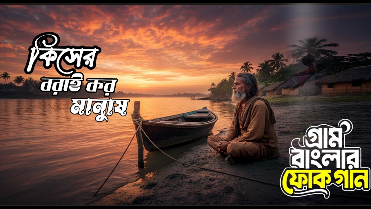 Bangla Song | Kiser Borai Koro Manush Bangla Folk | FOLK COVER BD