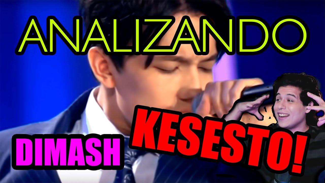 ANALIZANDO a DIMASH 👀 por PRIMERA VEZ (reacción) - Ema Arias (Subtitled)