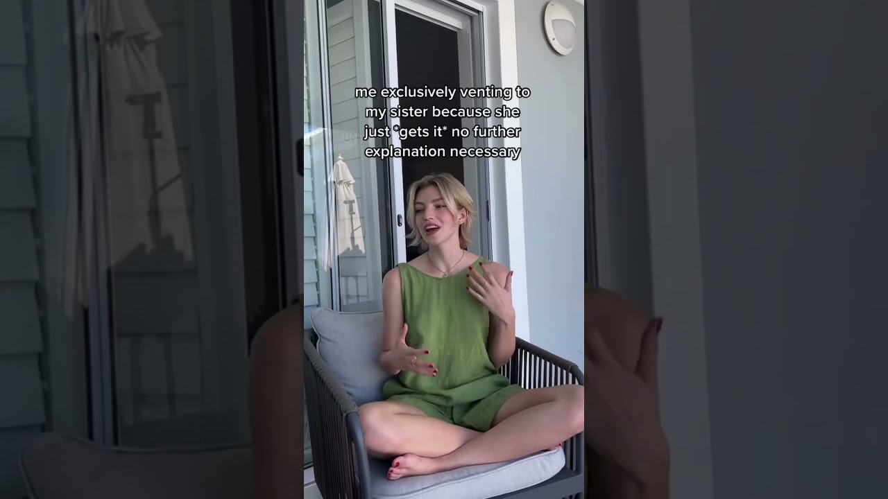 we share custody of a single brain cell #sisters