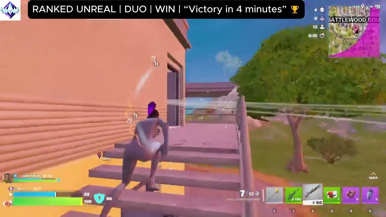 RANKED UNREAL | DUO | WIN | 