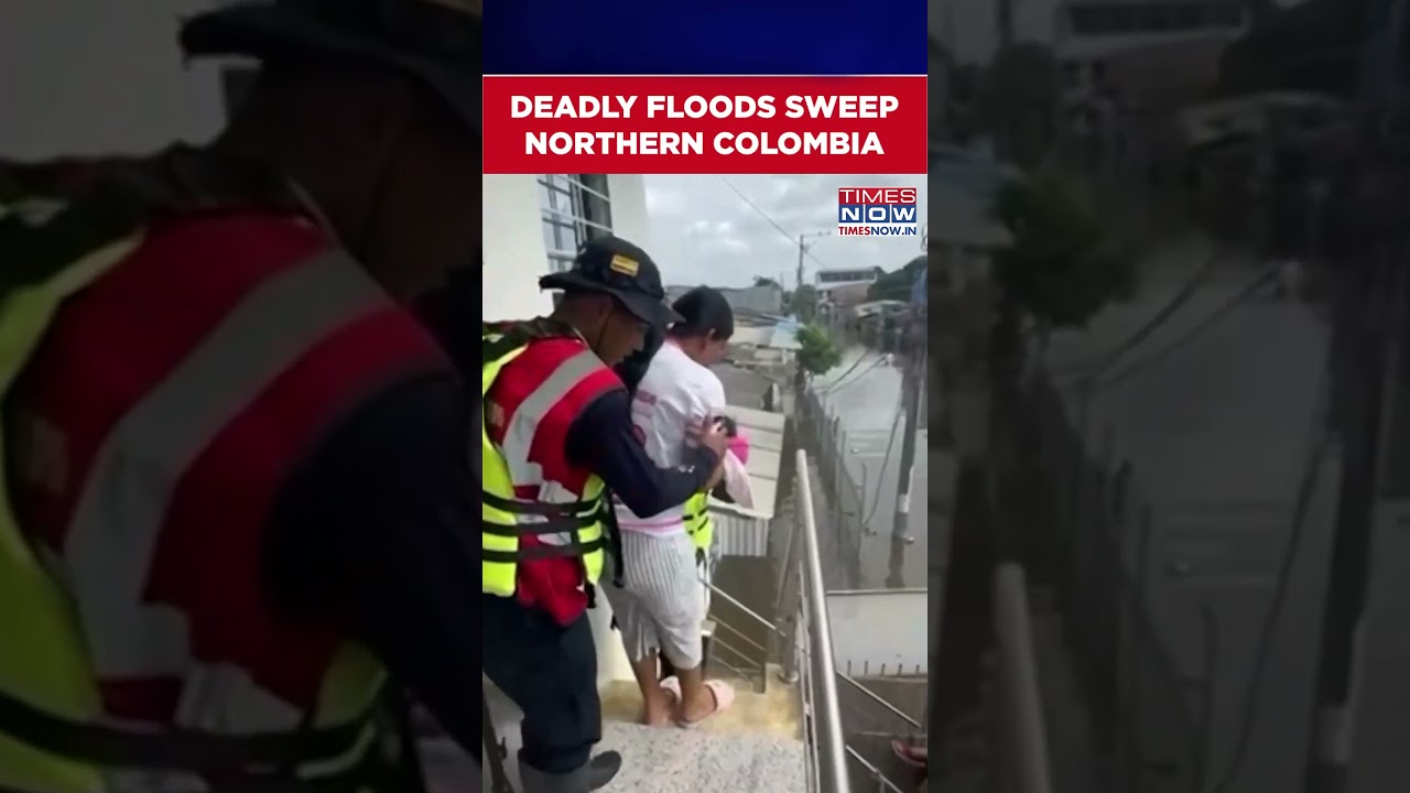 Colombia Announces Economic Emergency To Support Flood Relief Efforts #shorts