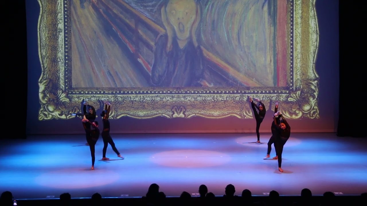 Scream 😱 from our 2025 recital “Art Comes Alive!” 