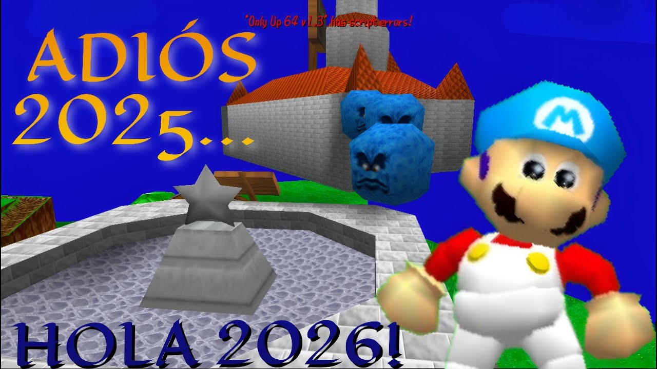Adiós 2025... Jugando Only Up de SM64 Coop Deluxe. (Último video del año)