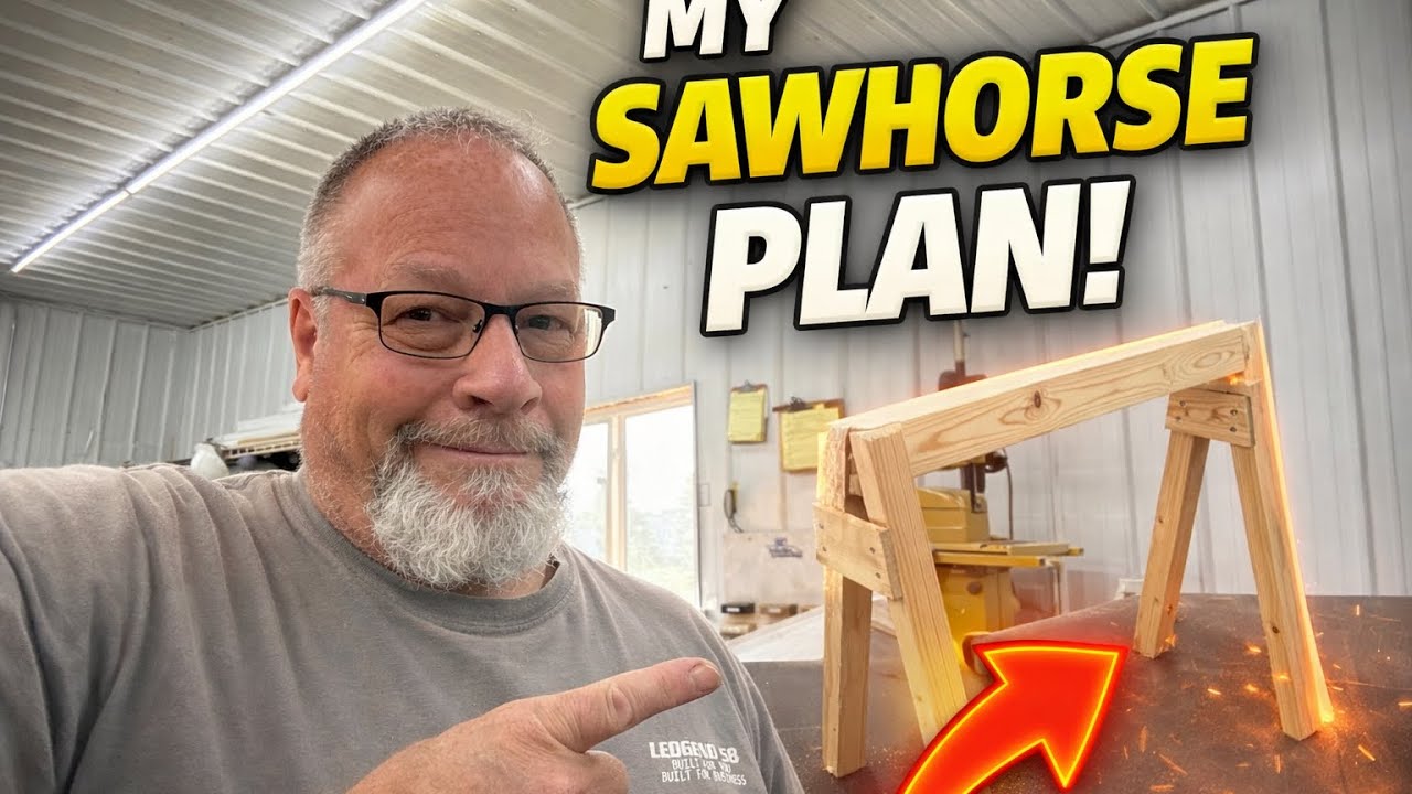 How to build your own saw horses. Part one.