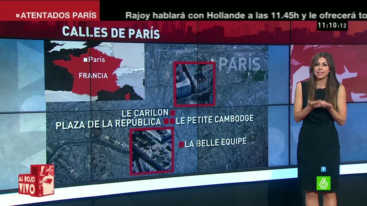 Así fueron los distintos atentados en París