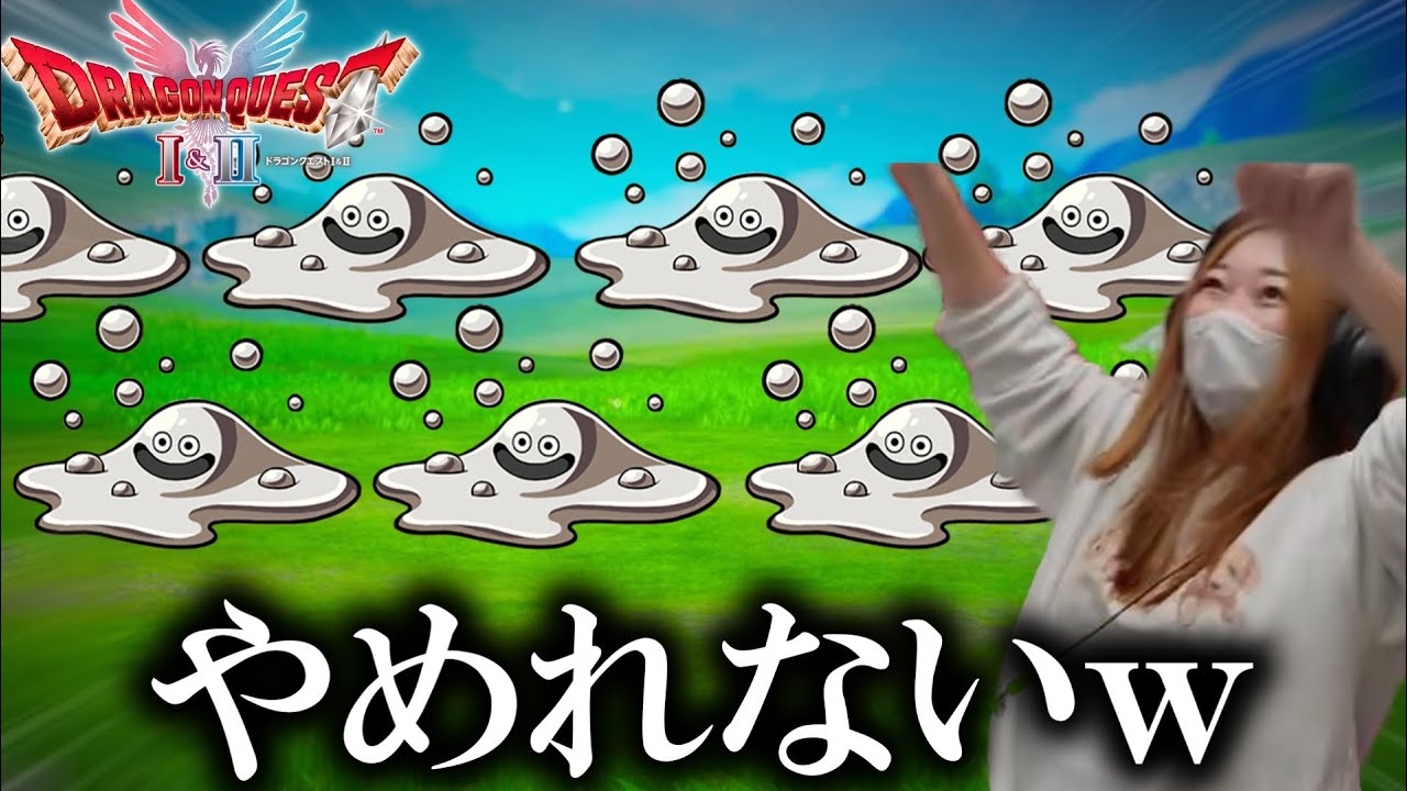 はぐれメタルの楽園が快感すぎて抜け出せなくなるあまみｗｗｗ【ドラクエ1&2リメイク】