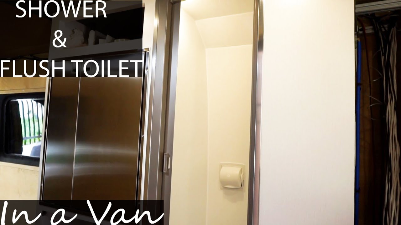 Full SHOWER and BATHROOM build - 80/20 Aluminum framed | FOUR SEASON VAN LIFE | EP.54
