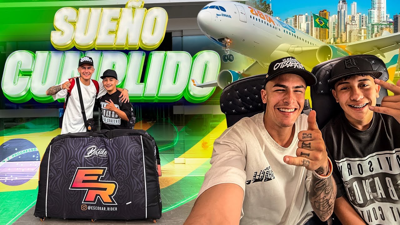 LLEVE A EL MARINO a BRASIL por SU CUMPLEAÑOS❤️🔥