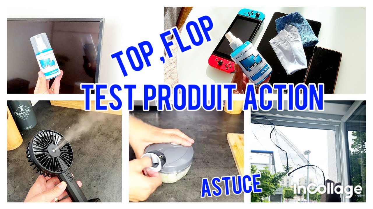 ASTUCE ET TEST PRODUITS 100% ACTION 😳✅ 👍 TOP  FLOP 👎