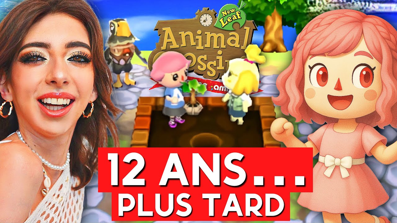 😱12 ANS PLUS TARD : JE REJOUE À ANIMAL CROSSING NEW LEAF COMME À L’ÉPOQUE *let’s play*