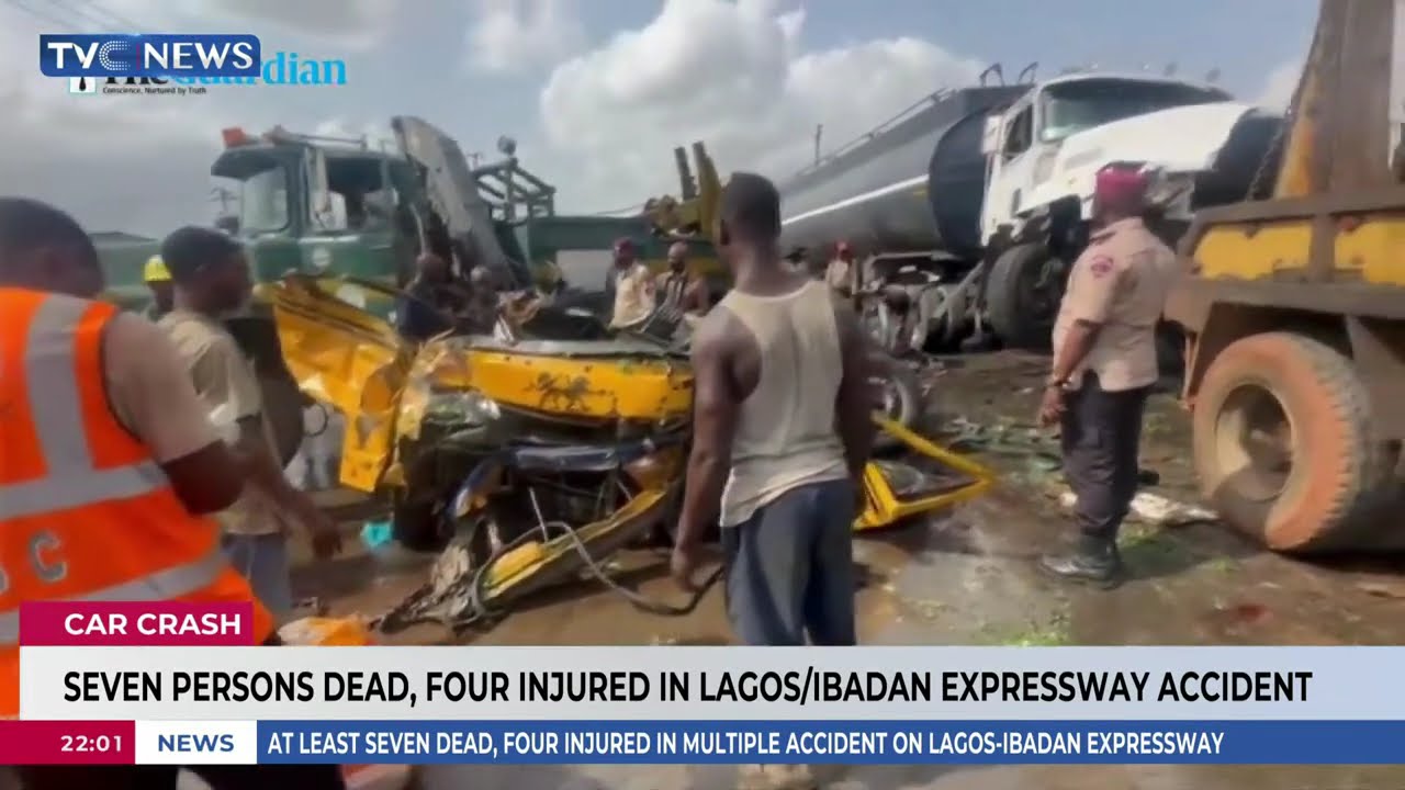 Seven Persons Dead, Four Injured In Lagos/Ibadan Expressway Accident