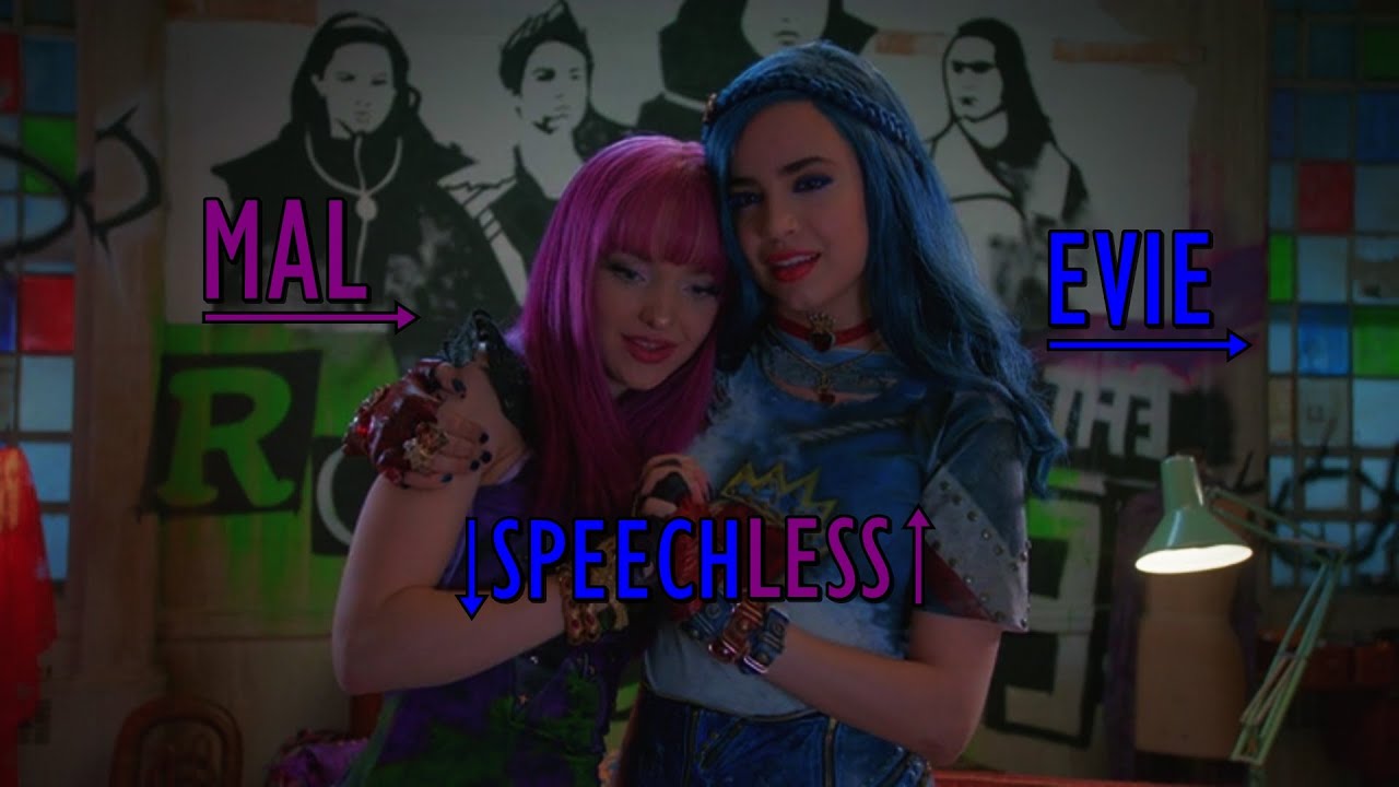 Mal + Evie (Descendants) - SPEECHLESS