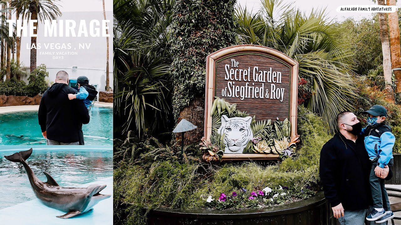 The Mirage - Secret Garden and Dolphin Habitat | A place to bring your family in Vegas.