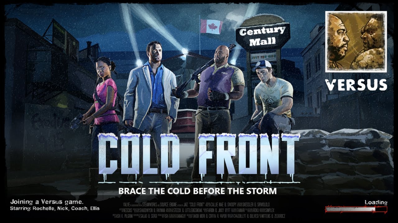 LEFT 4 DEAD 2 - COLD FRONT - VERSUS - NEW MAP