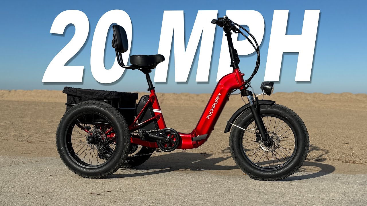 20mph Trike Riding: Is It Worth the Upgrade? Puckipuppy Husky Trike