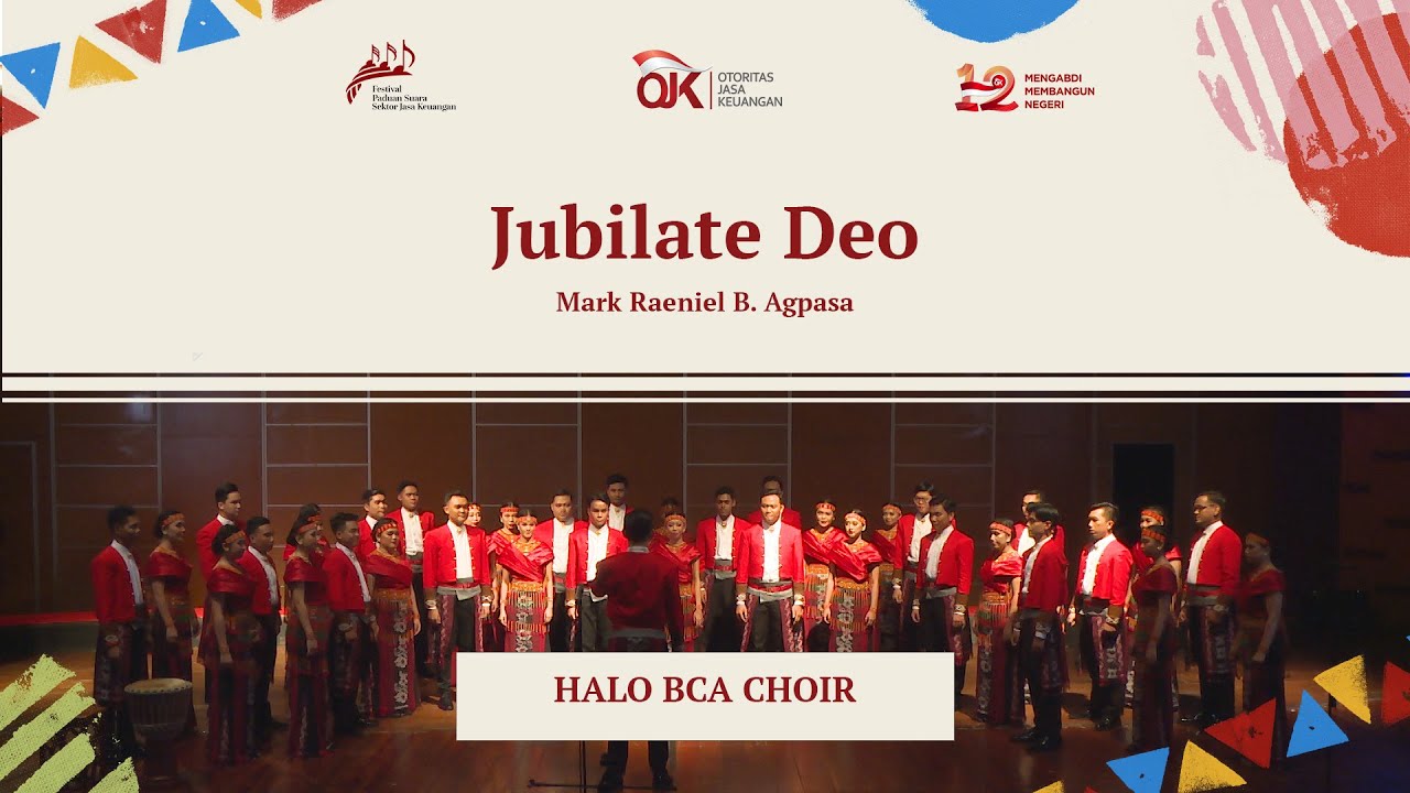 Jubilate Deo (Mark Raeniel B. Agpasa) oleh Halo BCA Choir