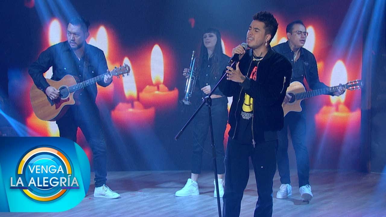 Mario Bautista nos cantó en vivo su último sencillo 'Brindo'. | Venga La Alegría
