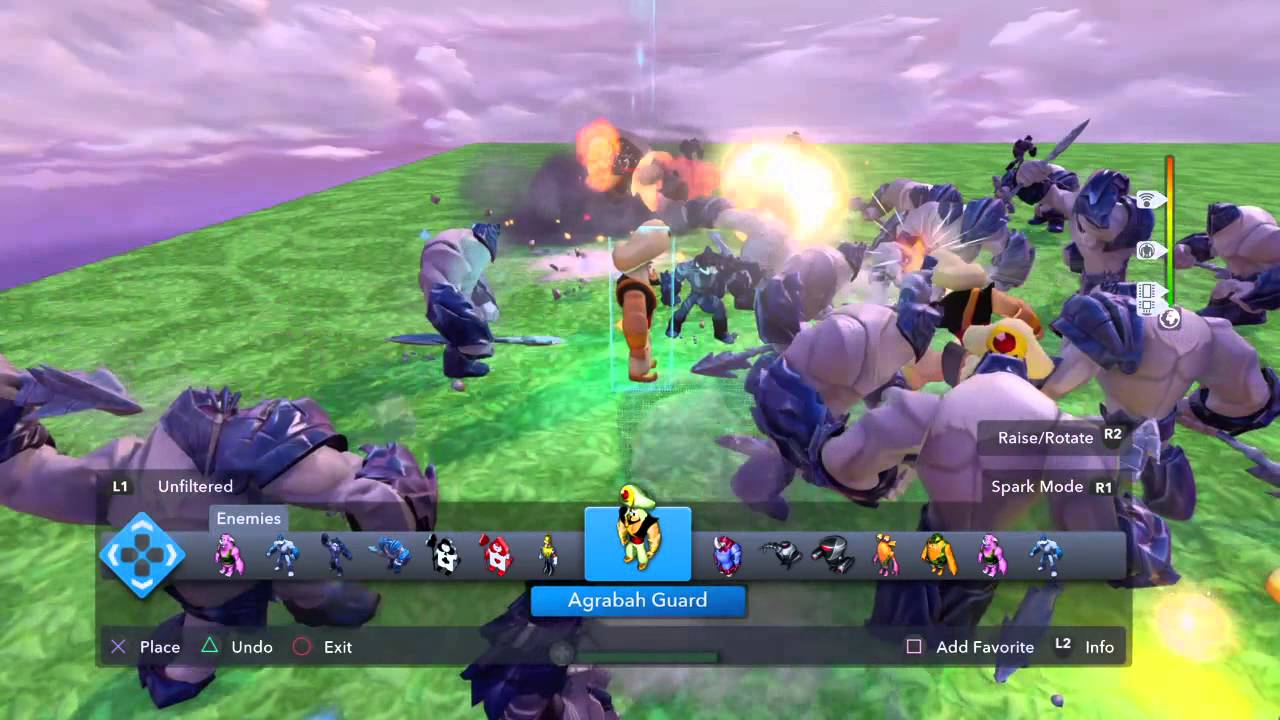 Disney Infinity [2.0] Hulk Fight And Enemy's killing other Enemy's