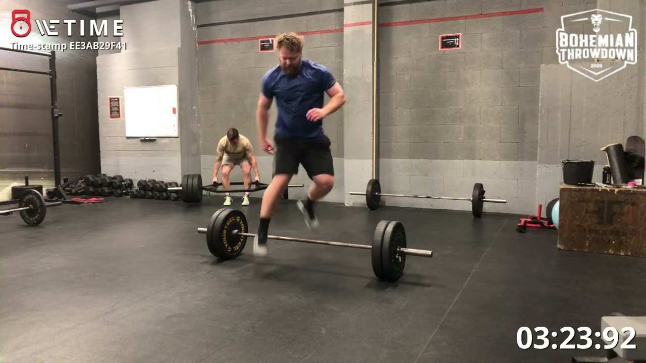 Bohemian Throwdown - WOD2 - team Sara nemohla