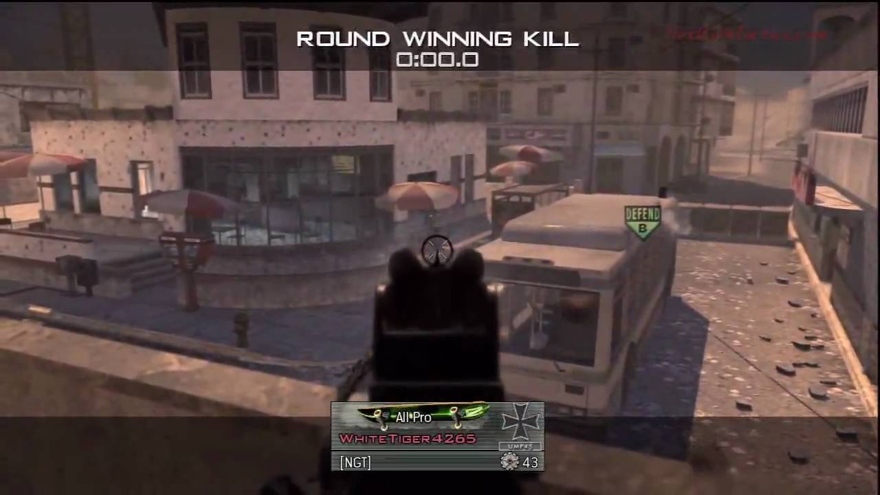 Modern Warfare 2 Multiplayer Search and Destroy (Rush Series) Tutorial for Karachi Offense in HD