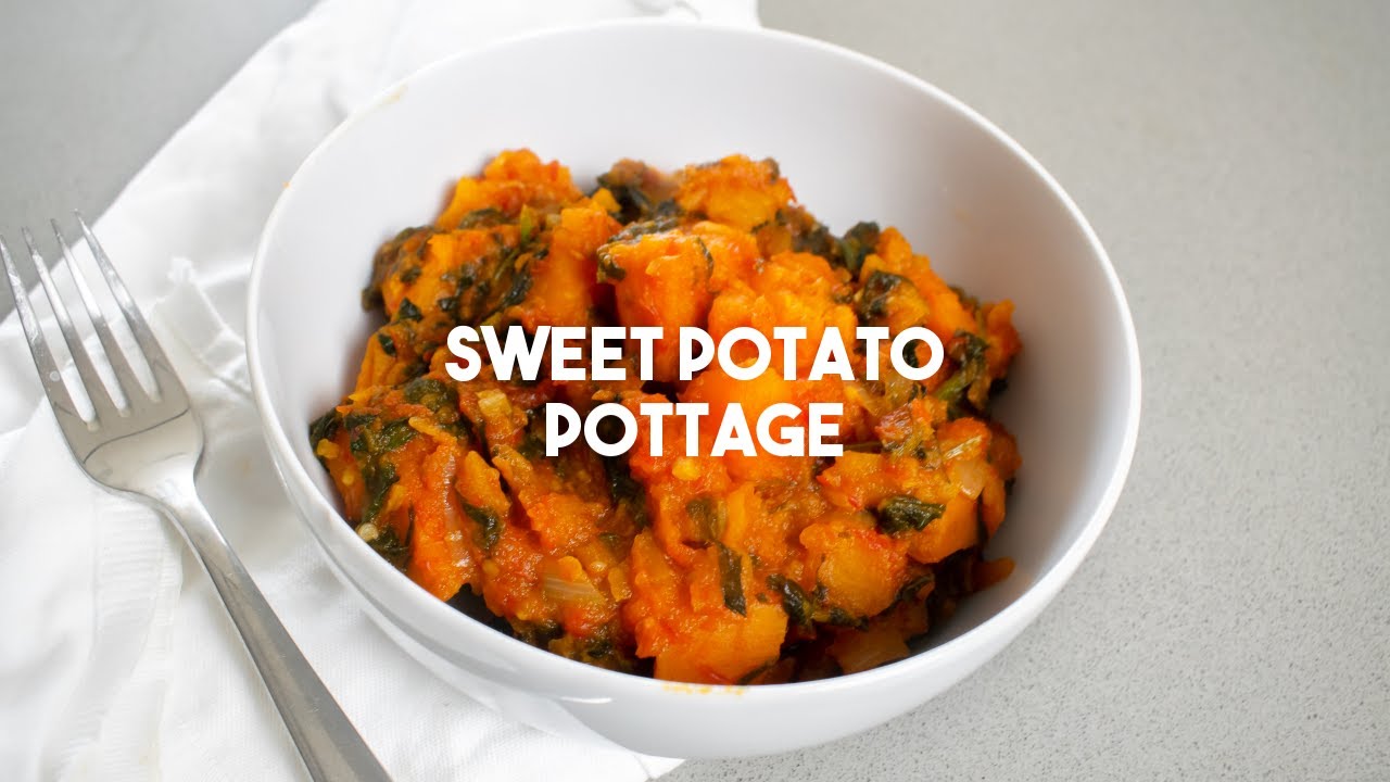 SWEET POTATO POTTAGE | Bursting with flavours