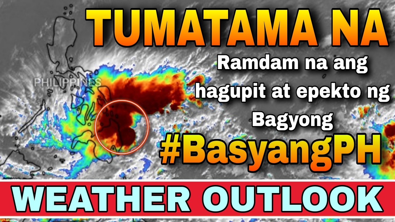 BAGYONG BASYANG, MAGLA-LANDFALL NA SA MINDANAO! 😱🌀 | WEATHER UPDATE TODAY | ULAT PANAHON TODAY