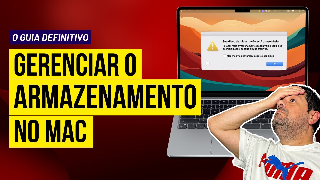 O que fazer quando a unidade do seu Mac estiver cheio?