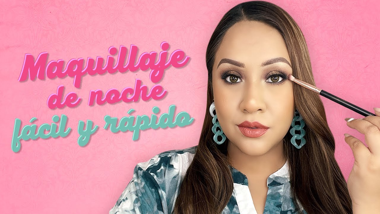 Maquillaje de noche fácil y rápido