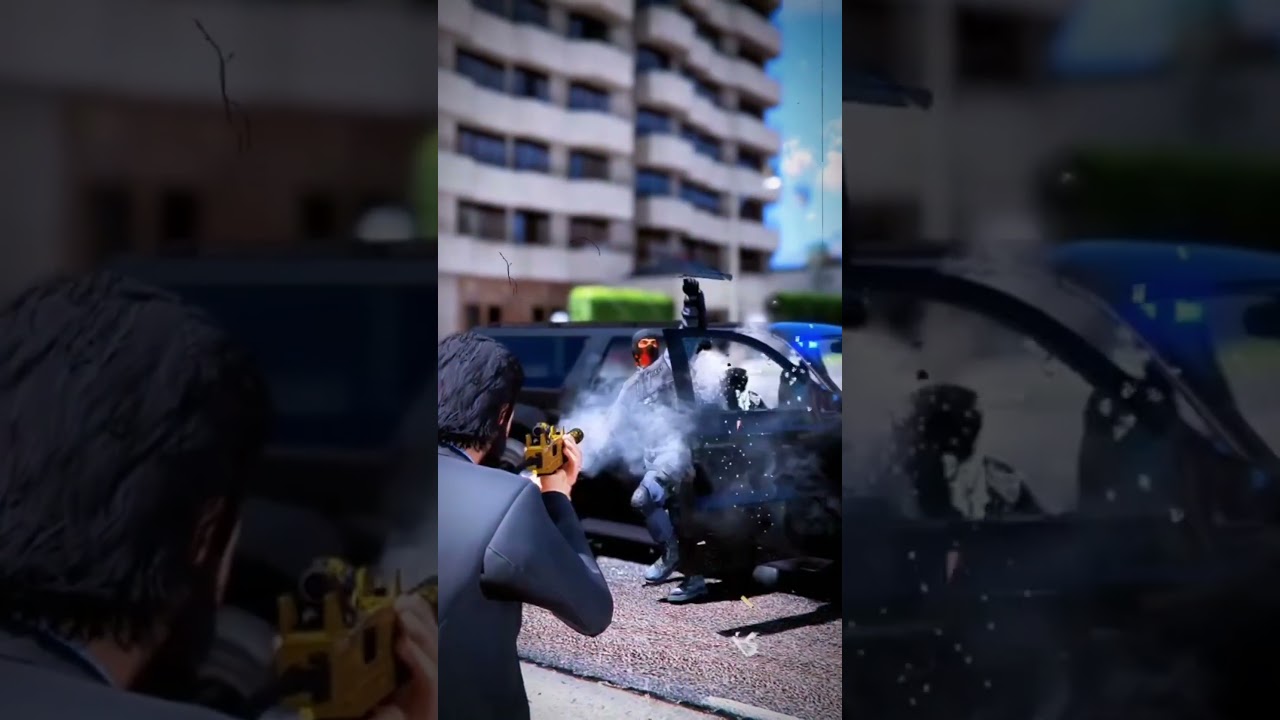 GTA 5 – FBI Car Ambush, Agents Eliminated & Vehicle Stolen! 🔥🚔💥