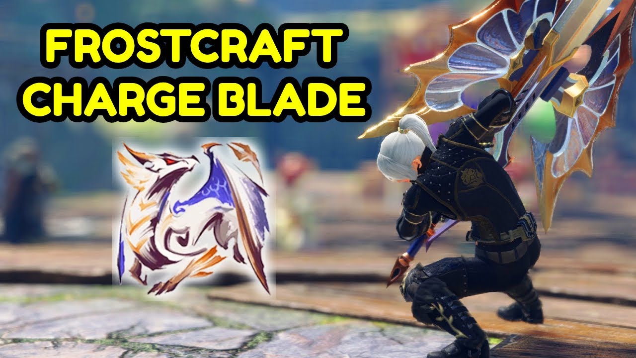 Trying Frostcraft Charge Blade On Primordial Malzeno