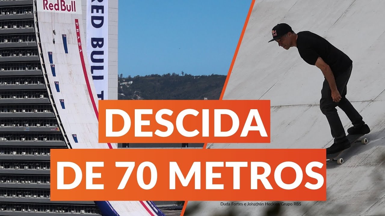 SKATE: MINEIRINHO BATE RECORDE MUNDIAL AO DESCER PRÉDIO DO CAFF | Sala de Redação