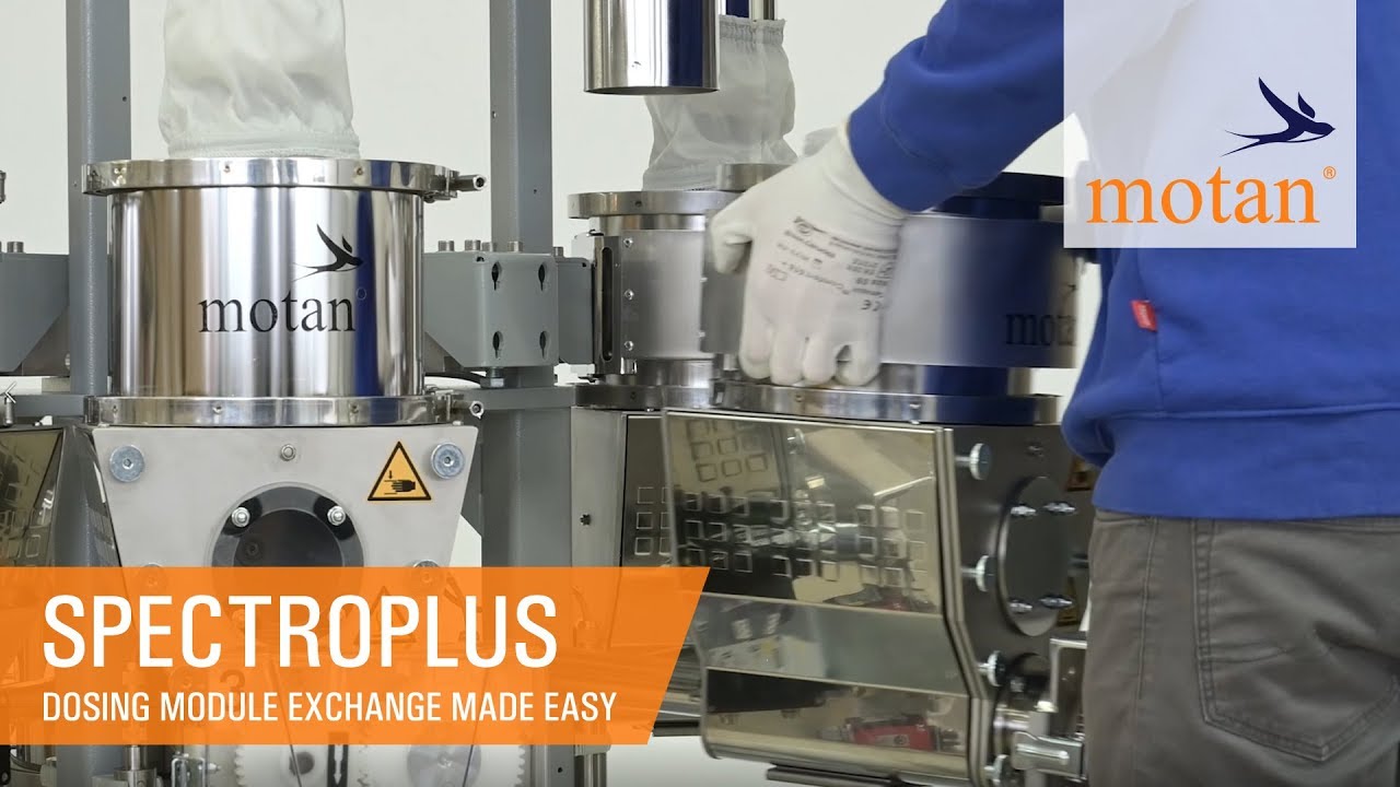 SPECTROPLUS – Quick and easy dosing module exchange