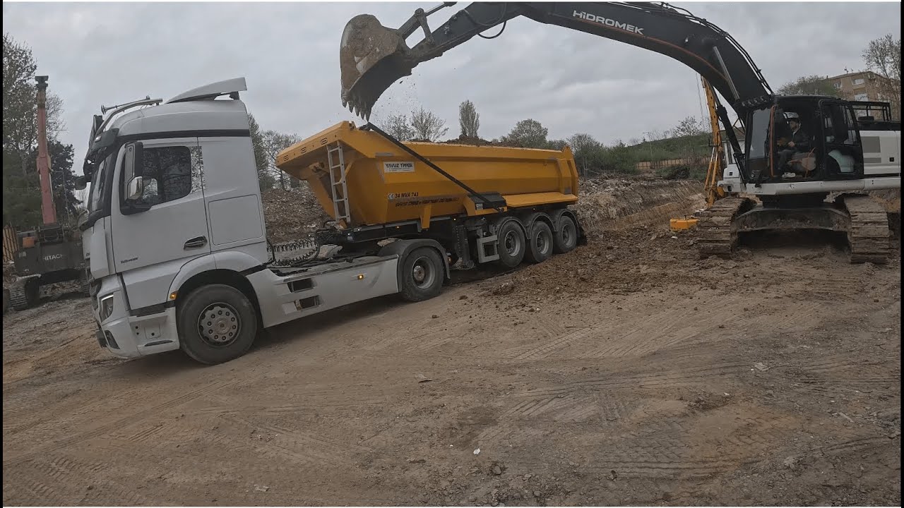 Hafriyatçının Bir Günü Nasıl Geçer - Güngören Tozkoparan Şantiyesi