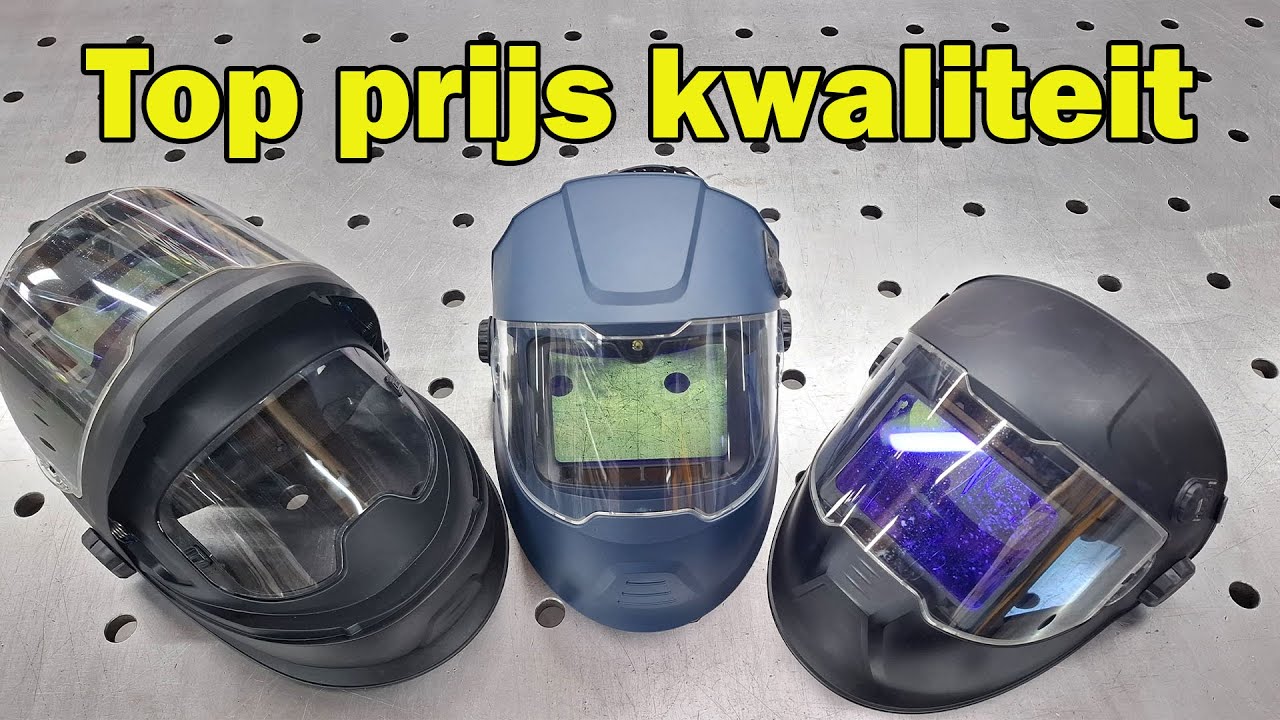 3 Nieuwe lashelmen van HBM Machines!