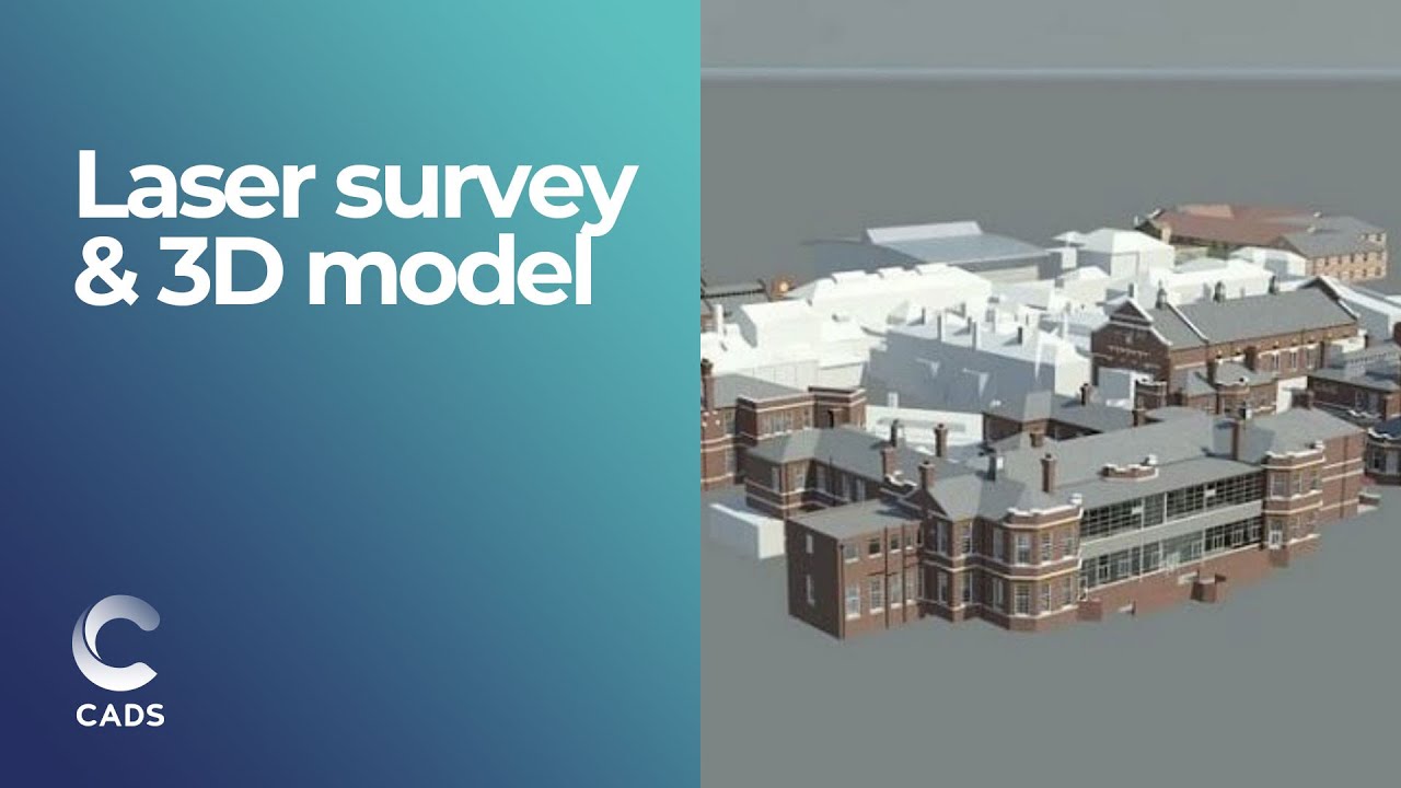 Laser Survey and 3D Model Case Study - Goodmayes Hospital