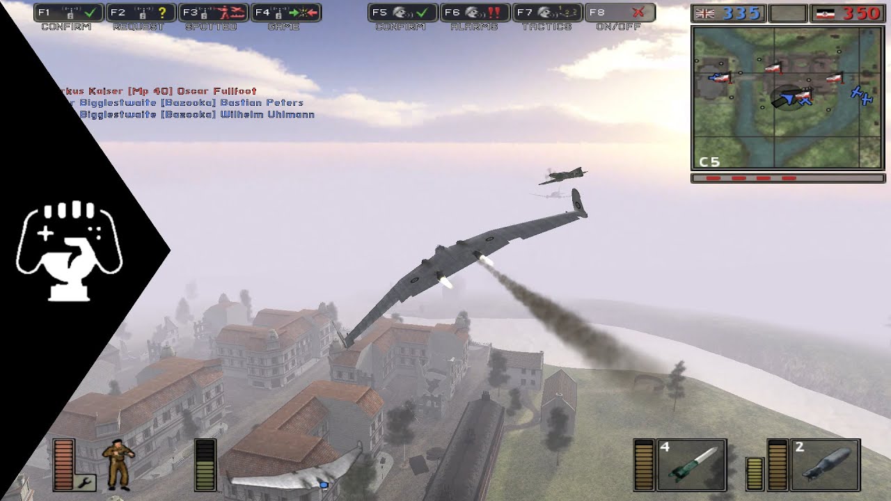 Battlefield 1942: Secret Weapons of WWII: Essen gameplay (No Commentary)